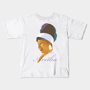 Aretha Franklin Kids T-Shirt